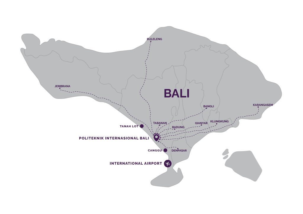 Located in Bali the Centre of Tourism in Indonesia
